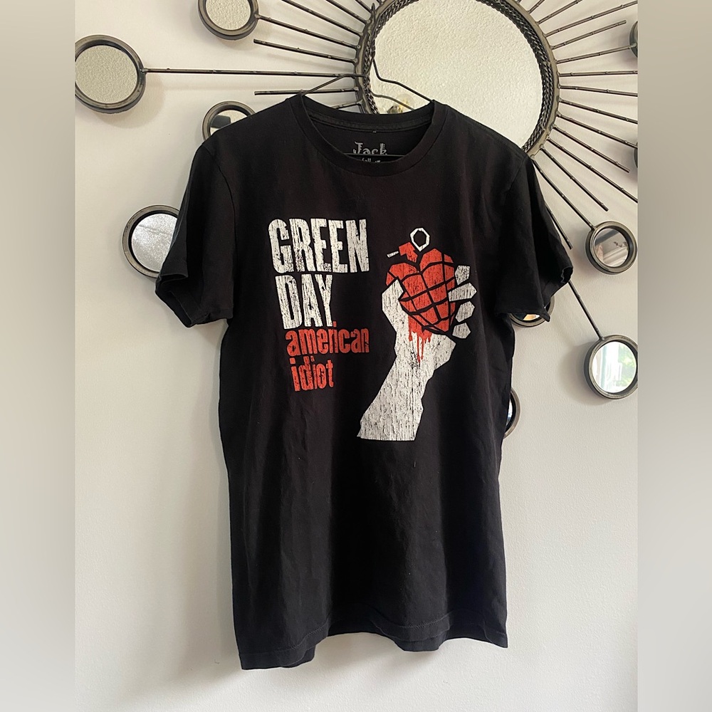 Men’s/Unisex Size Small Green Day Band Tee